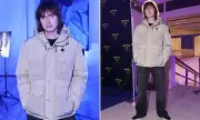 Gene Gallagher Channels Dad Liam at Milan Fashion Week Blauer Event