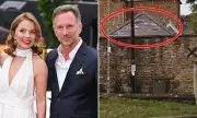 Geri Halliwell and Christian Horner Accused of 'Trolling' Neighbours with Fairy Lights on 'Illegal' Pergola