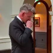 Gordon Ramsay in Tears as He Sees Daughter Holly in Wedding Dress