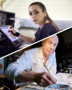 Guardian Cartoonists Rowson and Baron Clash in Trump 'Cartoon-Off'