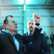 Heckler ejected from Robert Jenrick's first Reform UK rally in Newark