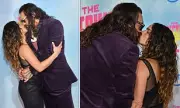Jason Momoa's PDA with Adria Arjona & Emilia Clarke Reunion at NYC Premiere