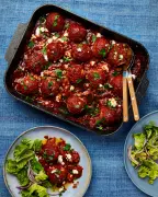 John Gregory-Smith's Global Chicken Traybake Recipes: Feta Meatballs to Korean Stew