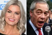 Kerry Katona Claims Nigel Farage Texts Her 'Now and Then'