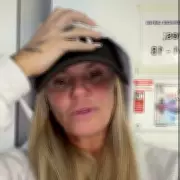 Kerry Katona Hospitalised with Suspected Colitis, Initially Treated in Corridor