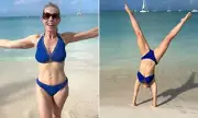 Laura Hamilton Defies Age-Shaming Trolls with Bikini Beach Display
