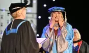 Laura Woods Honoured with Doctorate at Kingston University Return