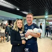Leonna Mayor announces split from rugby star Stuart Hogg after 11 months with son