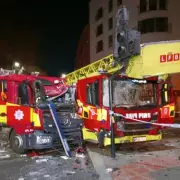 London Firefighters Injured in Central London Fire Engine Collision