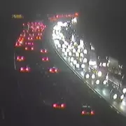 M1 chaos: Cattle trailer crash shuts motorway near East Midlands Airport