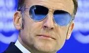 Macron's £575 Sunglasses Spark 28% Stock Surge for Maker After Davos Speech