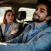 Man's Backseat Request to Anxious Wife Sparks UK Road Trip Debate