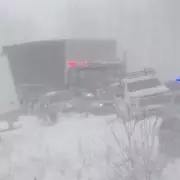 Massive 100-Vehicle Pile-Up in Michigan Snowstorm Leaves Drivers Stranded