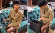 Maura Higgins Fumes Over Croissant Crumbs in Designer Hermès Birkin Bag