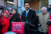 Mayor Mamdani and Senator Sanders Rally with Striking NYC Nurses