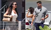 Megan Gale and Shaun Hampson's First Sighting Since Secret Fiji Wedding Reveal