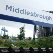 Middlesbrough's Platform 3 Sign Erected Two Years Before 2028 Opening
