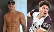 NRL Star Reece Walsh's AI Abs? Broncos Fullback's Viral Mural Sparks Debate