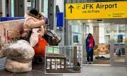 NYC's JFK Airport Greets Tourists with Homeless Crisis at AirTrain Hub