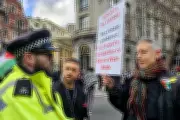 Peter Tatchell Arrested at London Palestine March Over 'Intifada' Placard