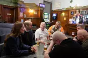 Prince and Princess of Wales Visit Community-Run Stirling Pub The Goth
