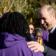 Prince William's Witty Banter with Fan at London Youth Centre Visit