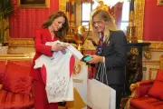 Princess Kate Hosts Rugby World Cup Champions at Windsor Castle