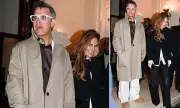 Robbie Williams and Ayda Field Enjoy Paris Fashion Week Night Out