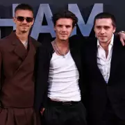 Romeo and Cruz Beckham Present United Front in Paris Amid Brooklyn Family Feud