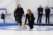 Royal Visit to Stirling: William and Kate Try Curling and Tartan Weaving