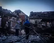 Russian Strikes Kill Two in Ukraine as Energy Grid Targeted