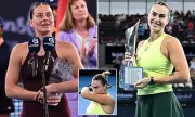 Sabalenka's Bicep Kiss Sparks Frosty Brisbane Final with Kostyuk