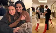 Selena Gomez Shares Sweet Shopping Trip With Sister Gracie in Matching Red Boots