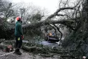 Storm Goretti kills man in Cornwall with 99mph winds and red warning