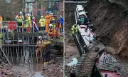 Two Narrowboats Remain Stuck in Shropshire Canal Sinkhole After Collapse