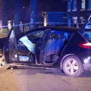 Two-Vehicle Collision Sends Car Ploughing Into Garden in Ashton-under-Lyne