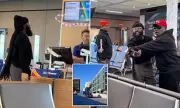 UK Traveller's Airport Meltdown Caught on Camera Amid US Bomb Threat