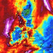 UK Weather: Apocalyptic Maps Show 1.7 Inches of Rain to Hit Millions