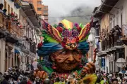 UNESCO Black and White Carnival Lights Up Pasto, Colombia