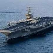 USS Abraham Lincoln Deployed Near Iran as Trump Warns of 'Armada'