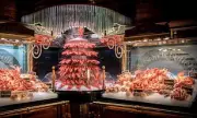 World's Largest All-You-Can-Eat Buffet in France Offers Seven-Tier Lobster Fountain
