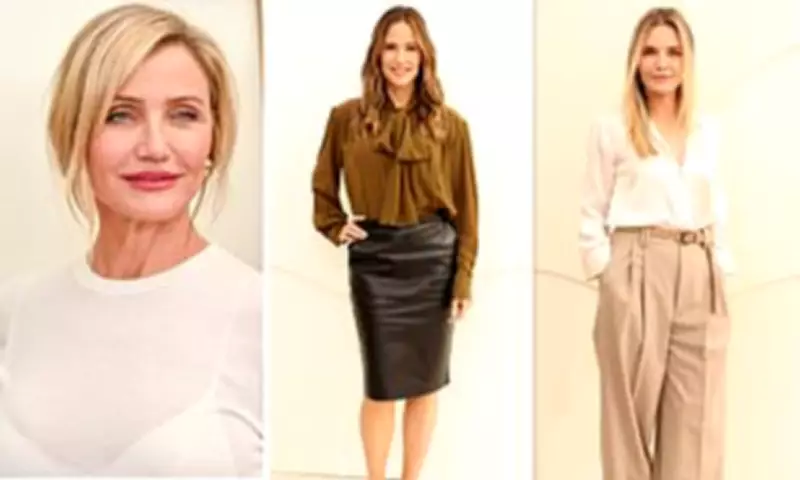 1990s Hollywood Icons Gather at Apple TV+ Press Event in Santa Monica