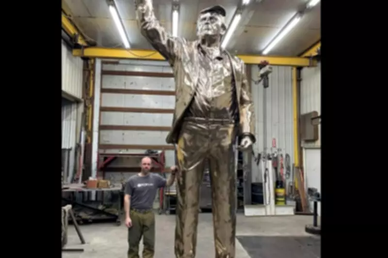 22-Foot Gold Trump Statue for G20 Sparks Crypto Payment Dispute