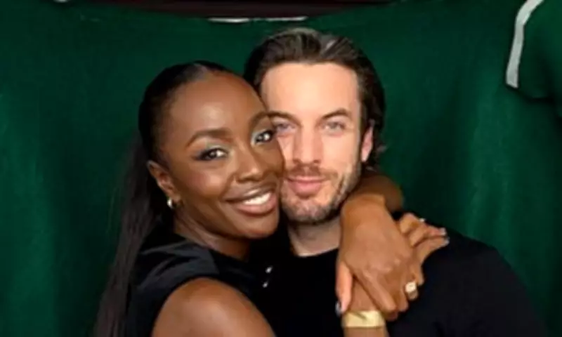 AJ Odudu Shares Valentine's Day Glimpse with Fiancé Peter, Wedding Plans on Hold