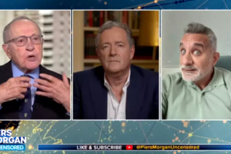 Alan Dershowitz Threatens Lawsuit in Heated Piers Morgan Showdown Over Epstein