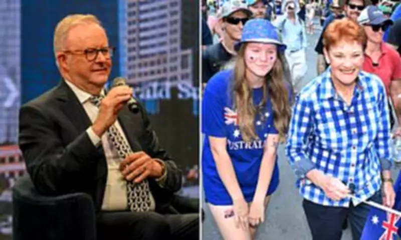 Albanese Labels Pauline Hanson 'Divisive' as One Nation Surges in Polls