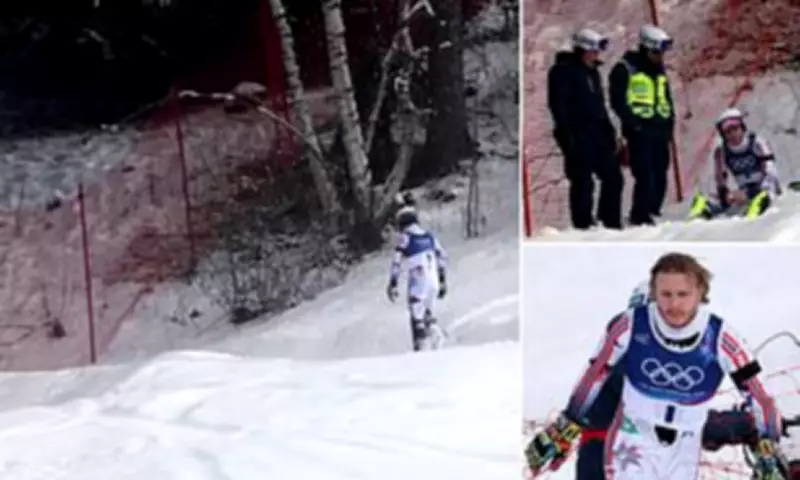 Alpine Skier's Olympic Meltdown: Norwegian Star Storms Off After Crashing Out