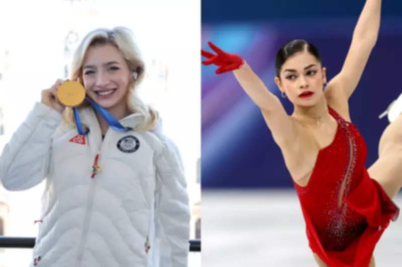 Amber Glenn Clarifies Viral Smile During Russian Skater's Fall at Winter Olympics
