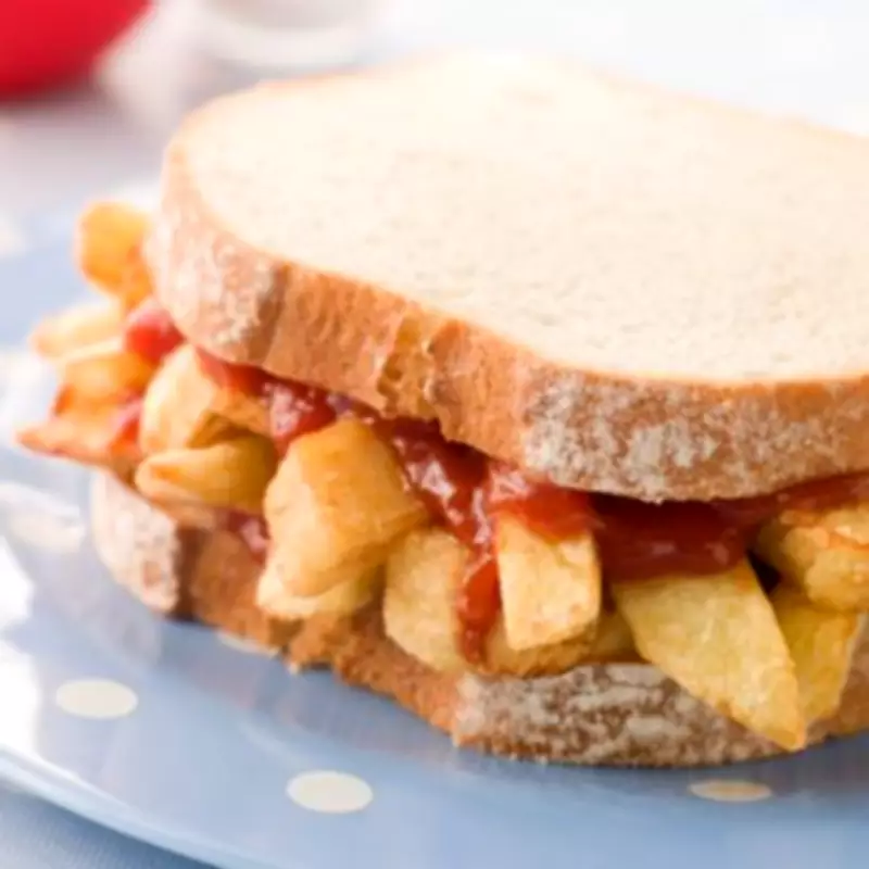 American's Chip Butty Attempt Sparks Outrage Over Toast Blunder