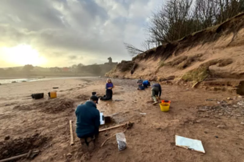 Ancient 2,000-Year-Old Footprints Uncovered on Scottish Beach After Storms